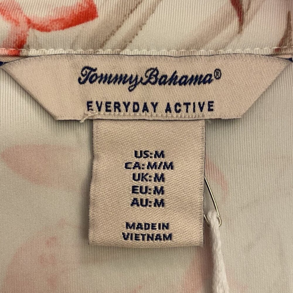 Tommy Bahama Everyday Active Women's 1/2 Zip Jacket Floral Pockets Size M NWT - Picture 10 of 13